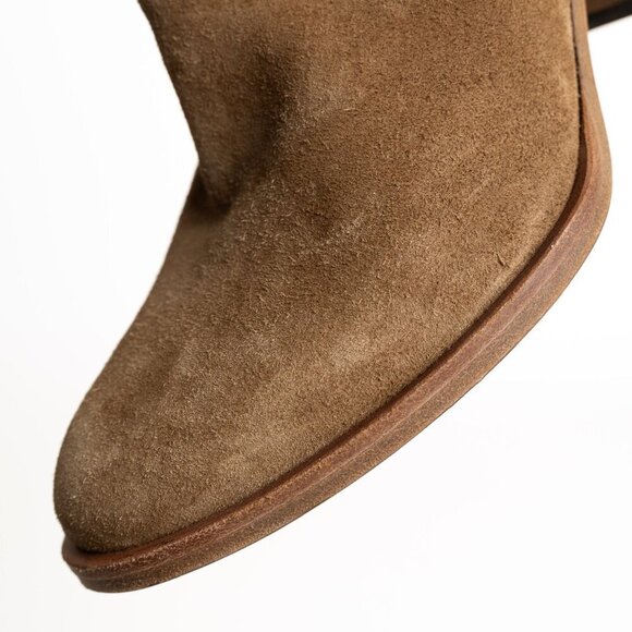 Officine Creative Josee 006 Boots Brown Suede Bootie Italy Handmade EU 36.5 NEW - Picture 13 of 16